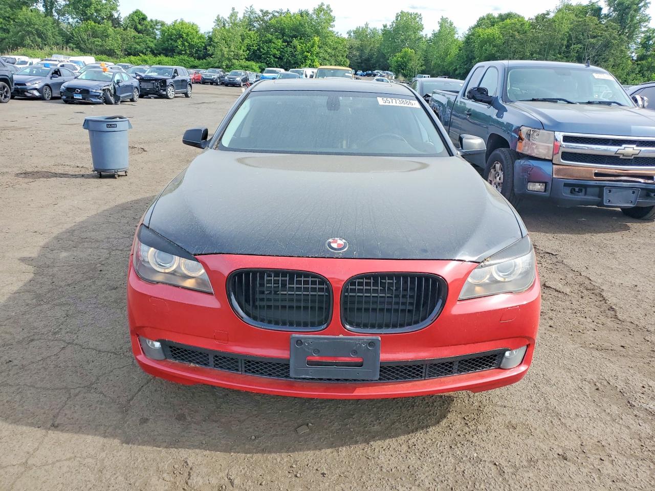 2012 Bmw 750 Lxi Two Tone vin: WBAKC8C54CC434718