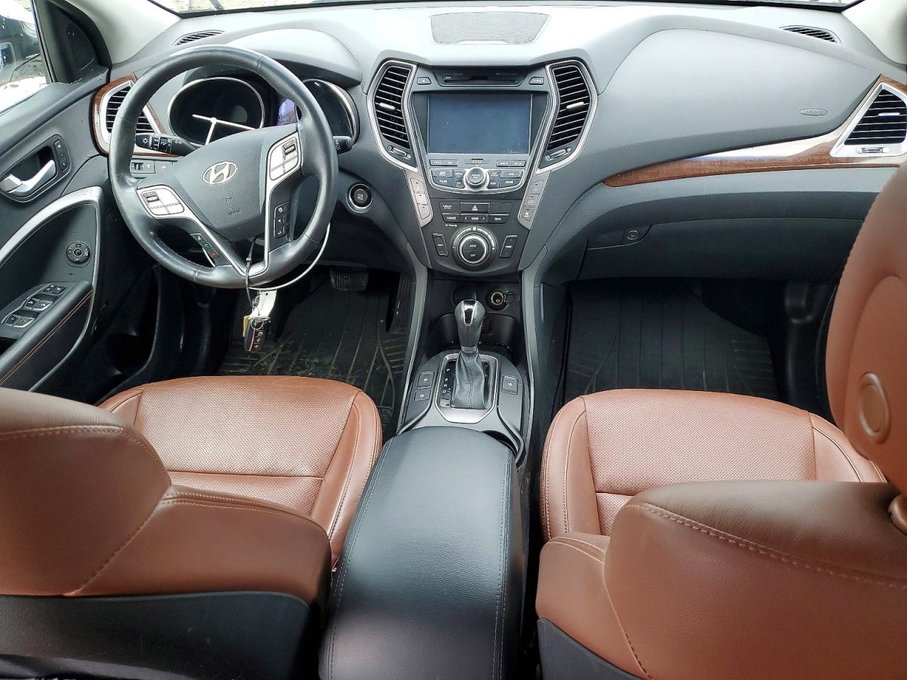 2015 Hyundai Santa Fe Limited Белый vin: KM8SRDHF5FU105225