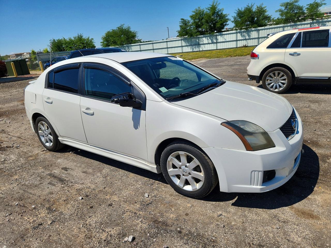 2010 Nissan Sentra 2.0 White vin: 3N1AB6AP1AL663534