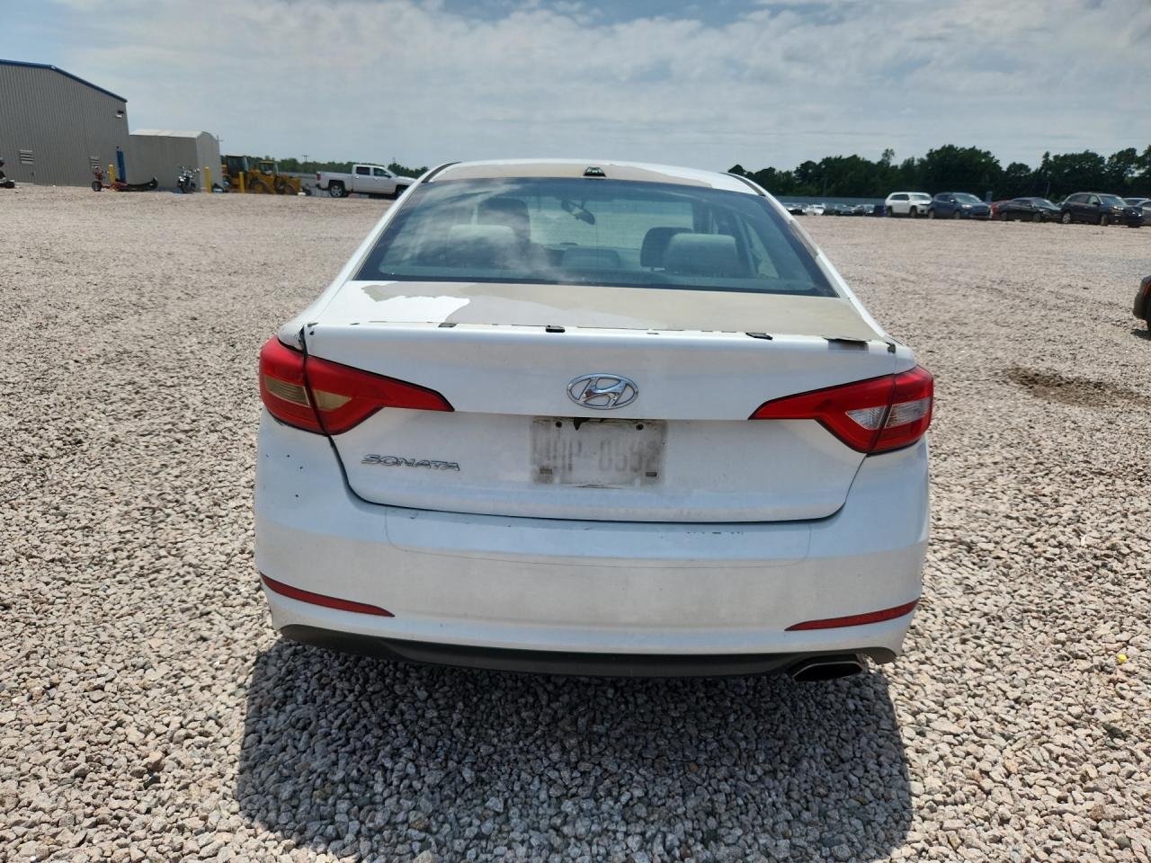 2015 Hyundai Sonata Se White vin: 5NPE24AF3FH034357