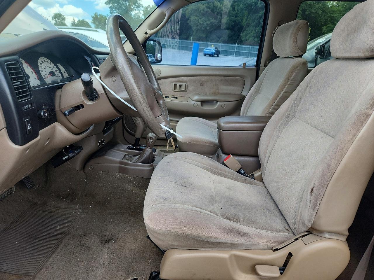 2001 Toyota Tacoma Double Cab Gold vin: 5TEHN72N31Z776369