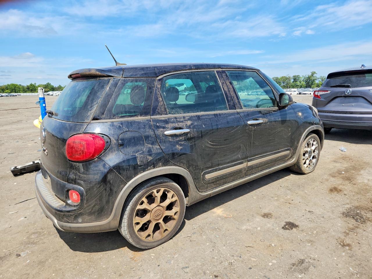 2014 Fiat 500l Trekking Black vin: ZFBCFADH6EZ011902