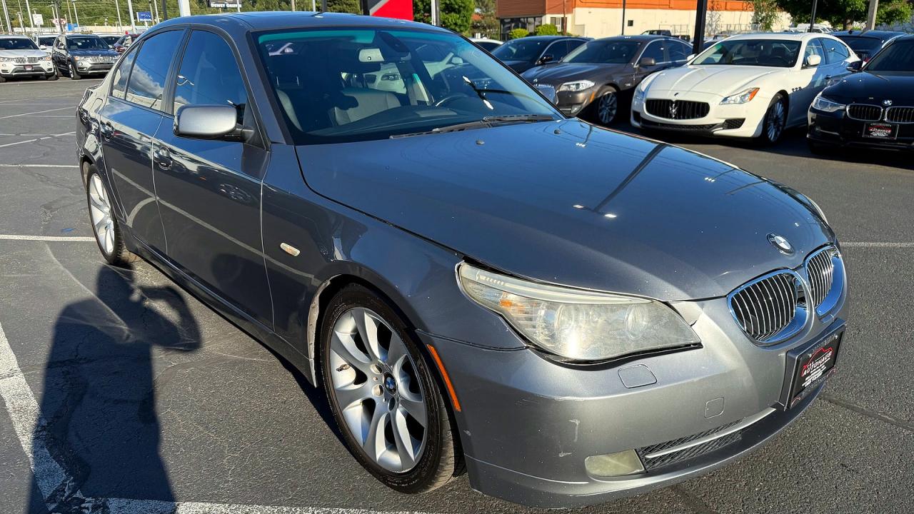 2008 Bmw 535 I Серый vin: WBANW13578CZ84451