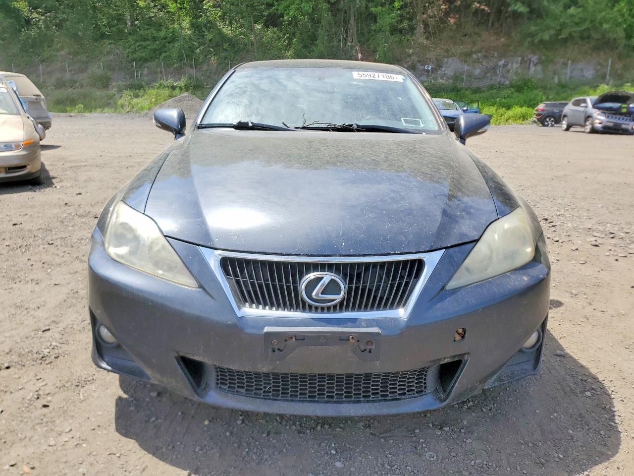 2011 Lexus Is 250 Charcoal vin: JTHCF5C25B5047762