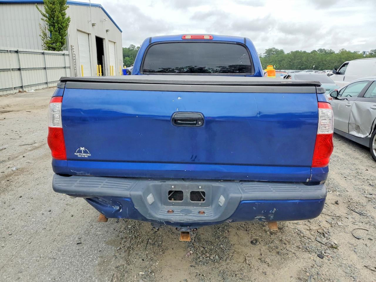 2005 Toyota Tundra Double Cab Limited Синий vin: 5TBET38195S479320