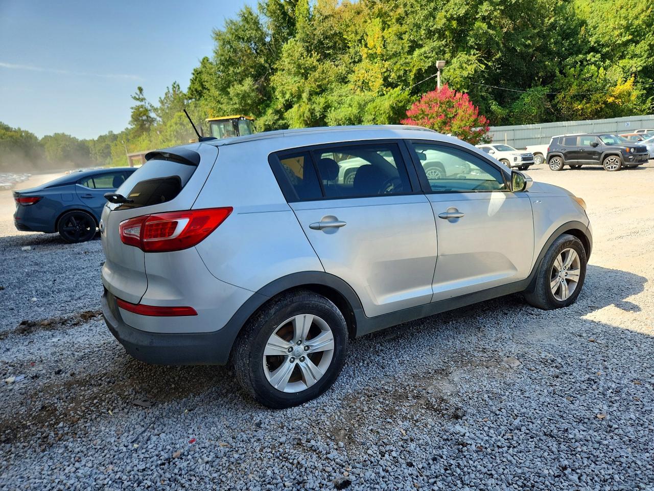 2013 Kia Sportage Lx Серебряный vin: KNDPBCA24D7355969