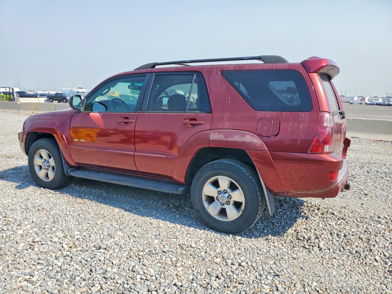 2005 Toyota 4runner Sr5 Red vin: JTEBU14R858041394