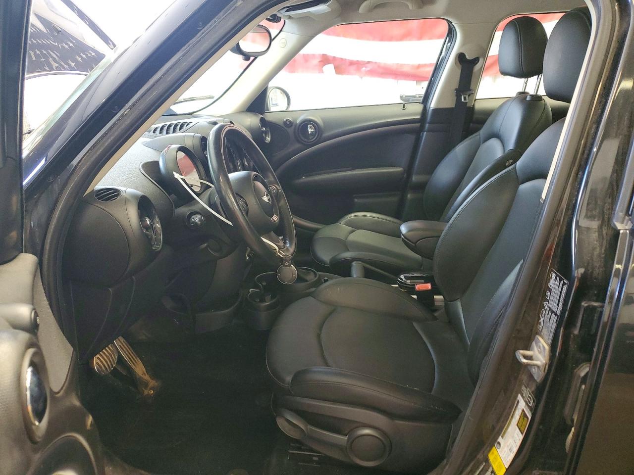 2015 Mini Cooper S Countryman Black vin: WMWZC5C53FWP42785