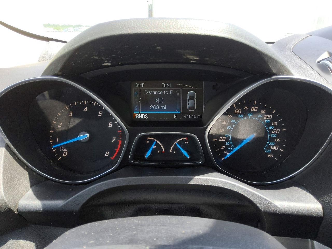 2013 Ford Escape Se Blue vin: 1FMCU0GX7DUA25718