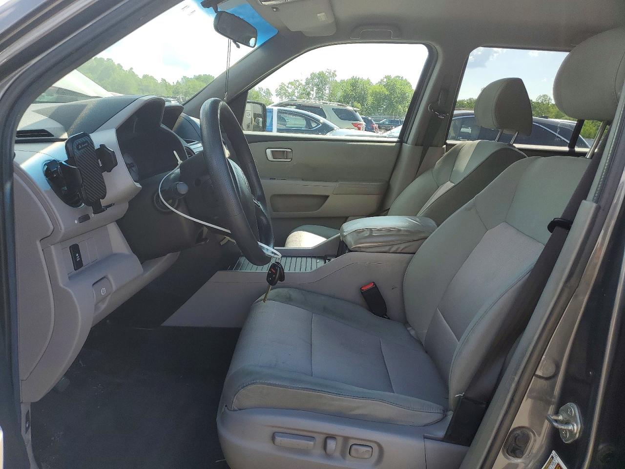 2012 Honda Pilot Ex Gray vin: 5FNYF4H45CB076822