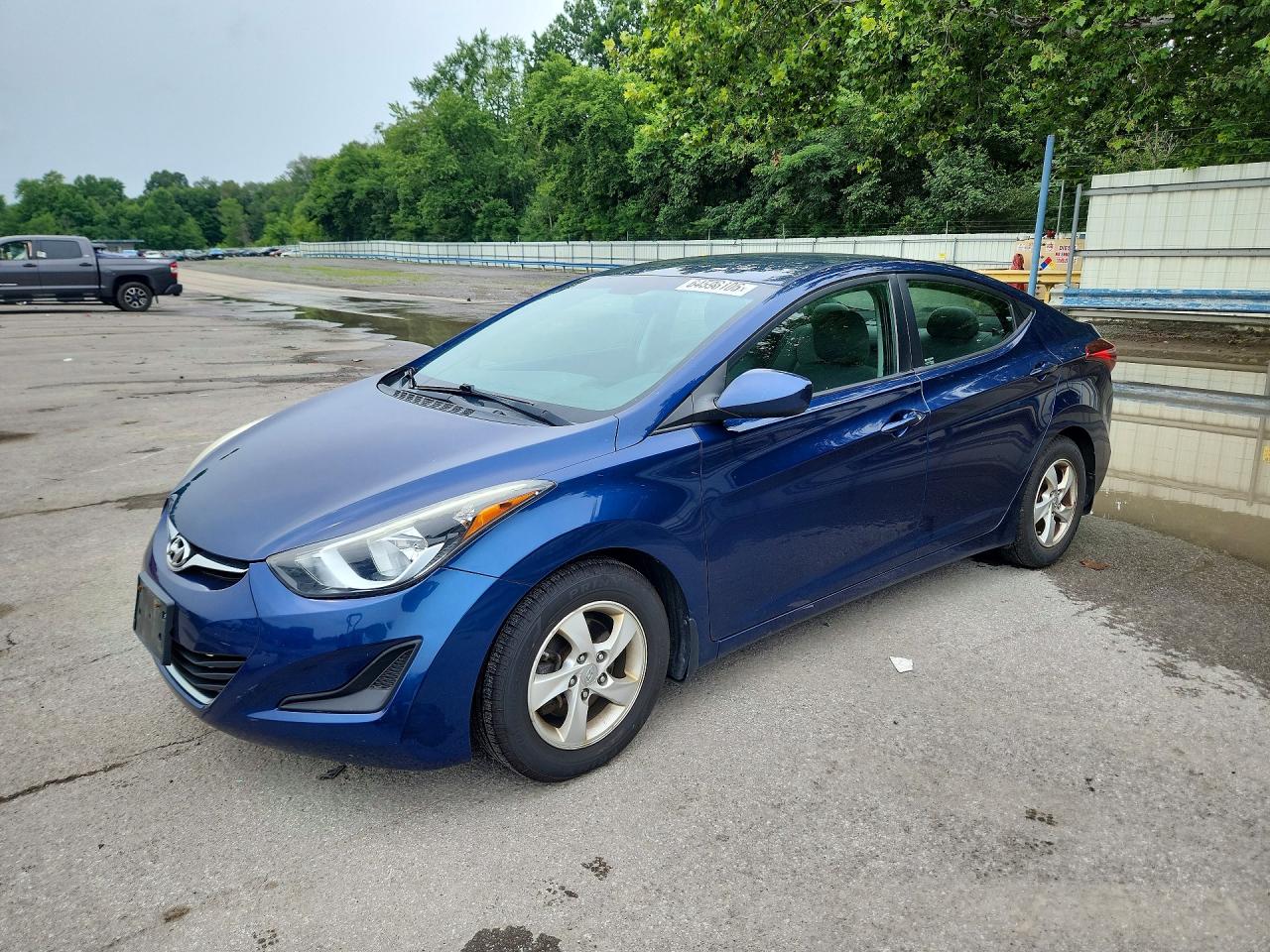 2015 Hyundai Elantra Se Blue vin: 5NPDH4AE2FH648835