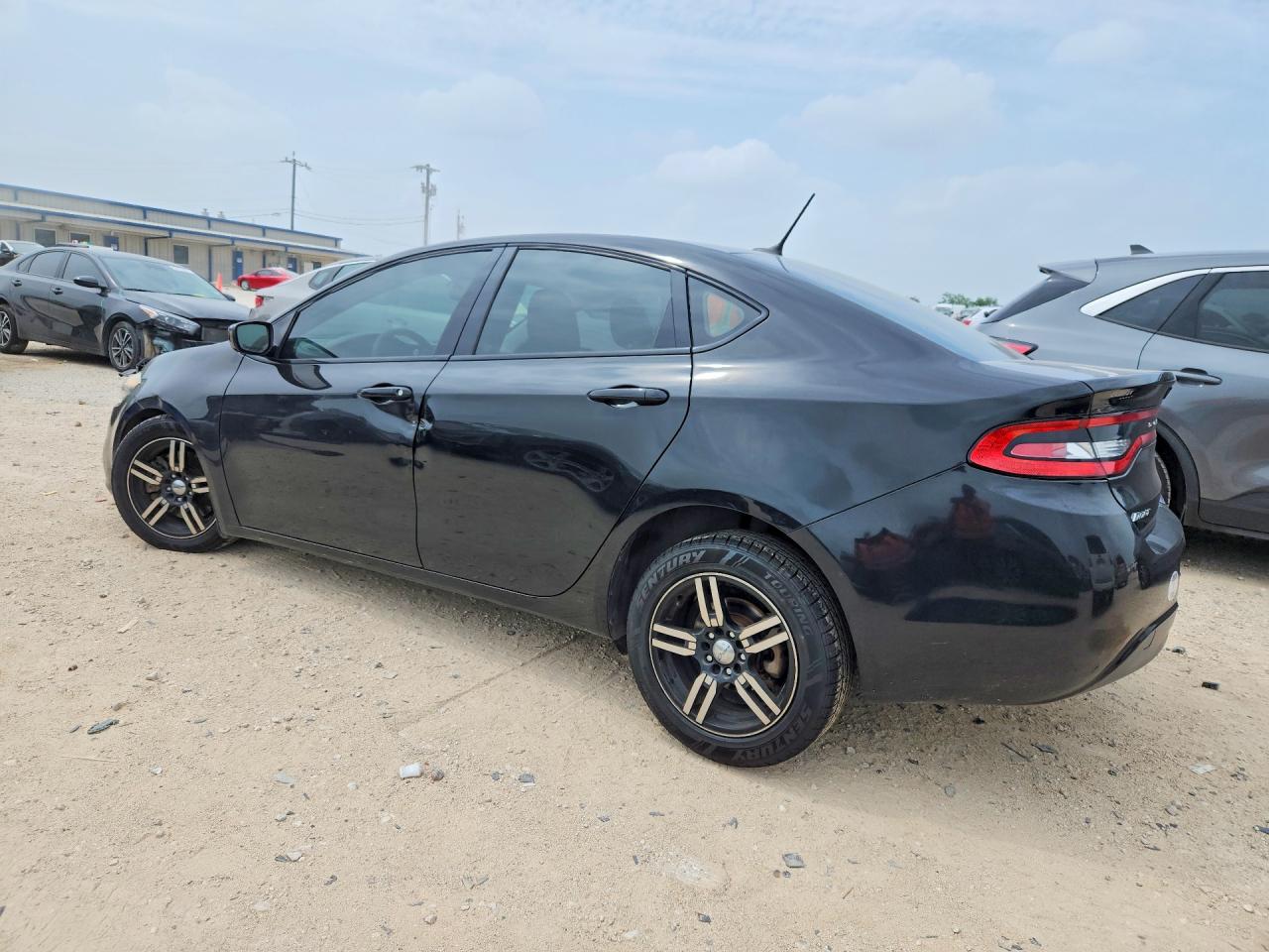 2016 Dodge Dart Sxt Black vin: 1C3CDFBB4GD701425
