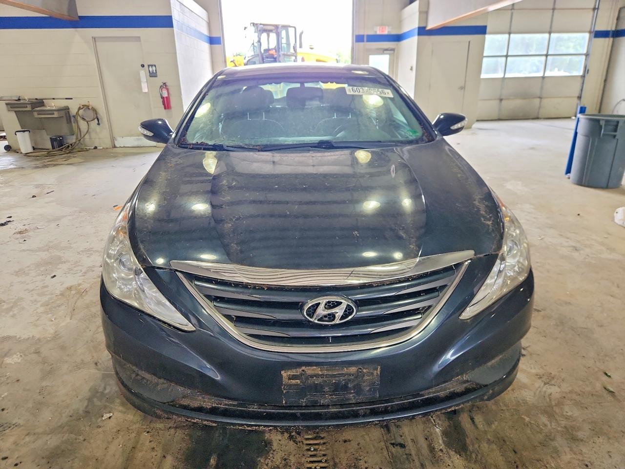 2014 Hyundai Sonata Gls Gray vin: 5NPEB4AC7EH881631