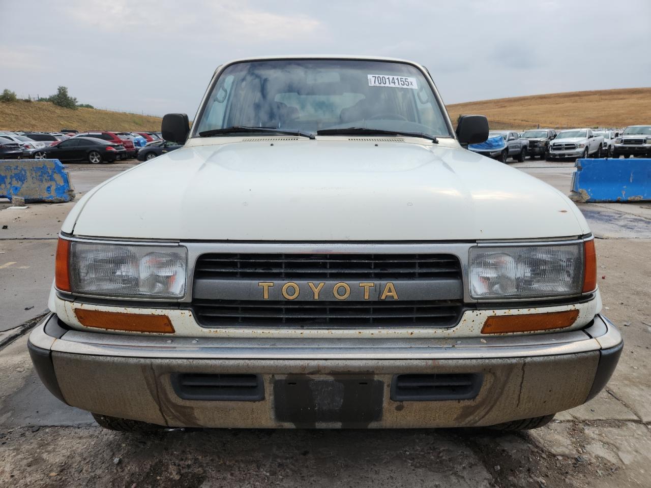 1994 Toyota Land Cruiser Dj81   White vin: JT3DJ81W3R0088365