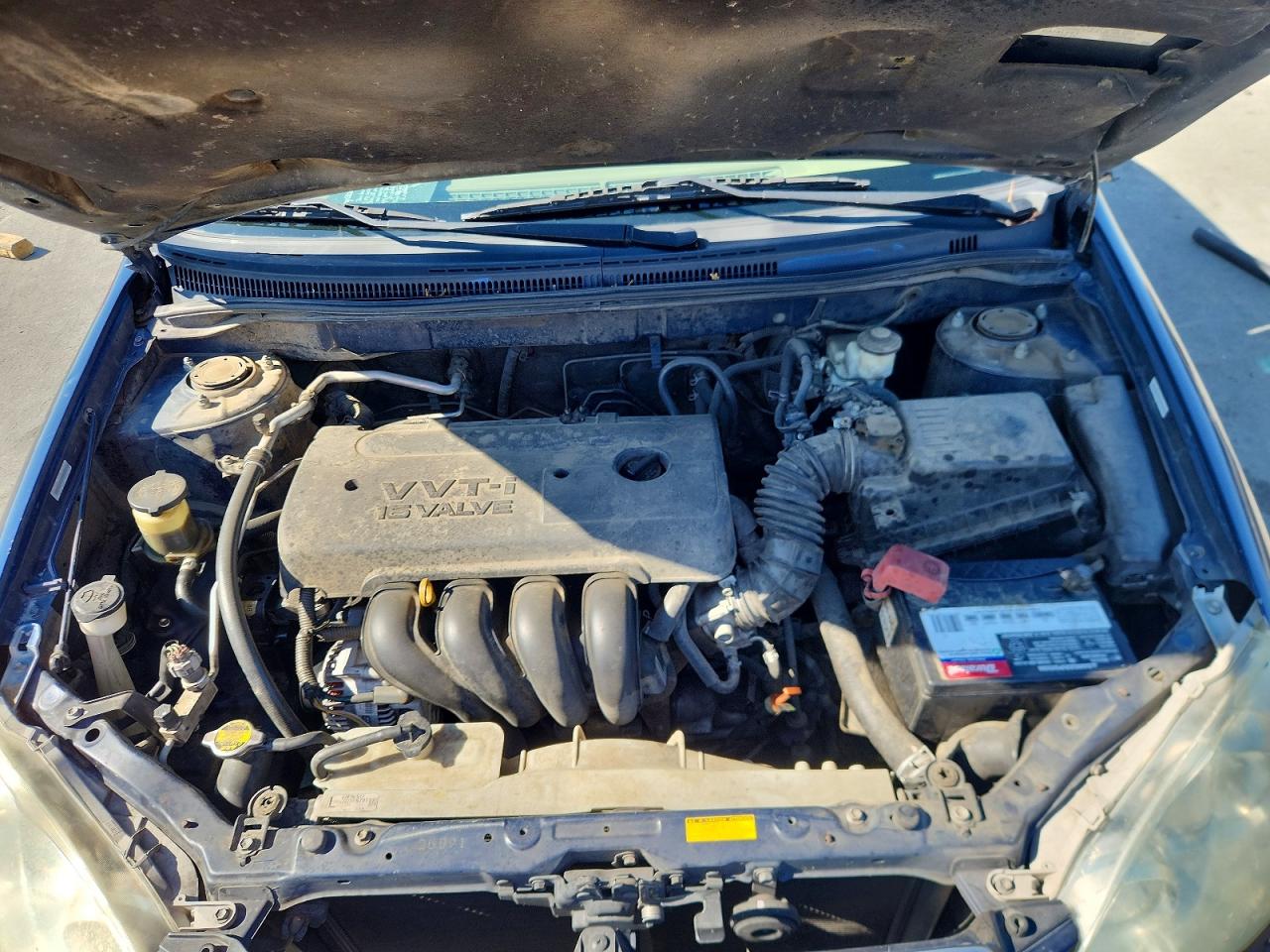 2007 Toyota Corolla Le Blue vin: 1NXBR32E27Z931218