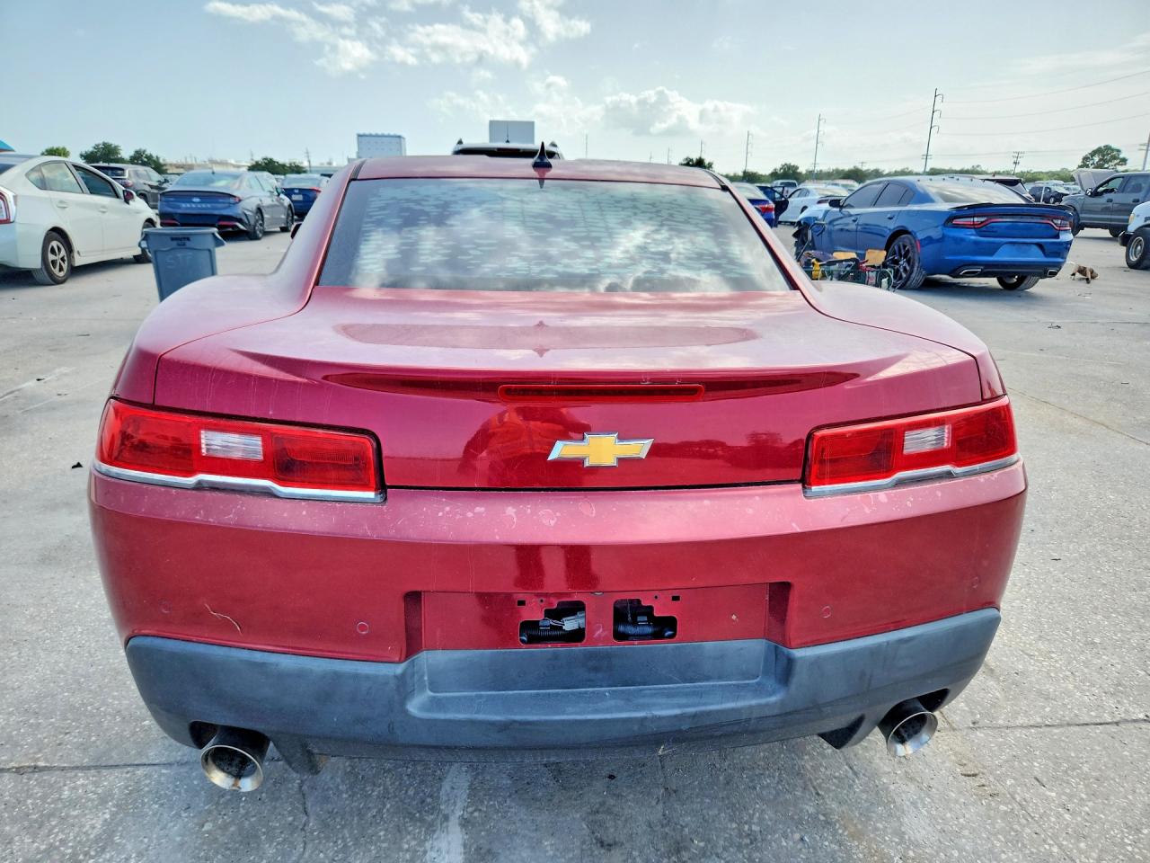 2015 Chevrolet Camaro Lt Red vin: 2G1FD1E30F9260820