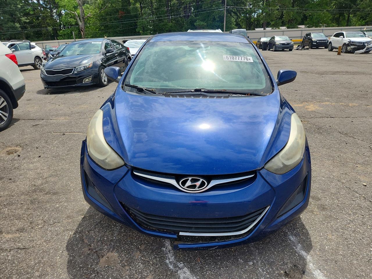 2015 Hyundai Elantra Se Blue vin: 5NPDH4AE0FH567879