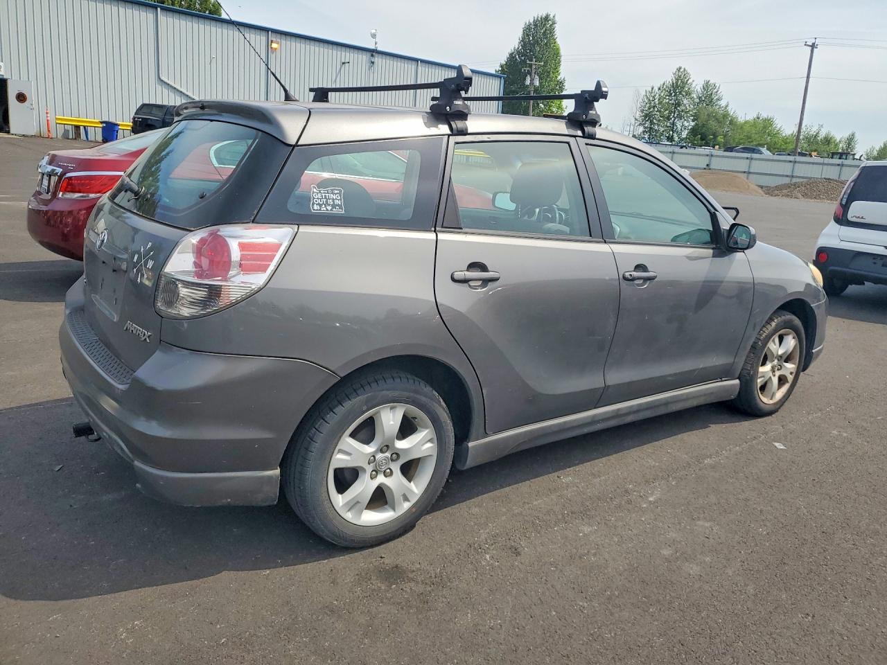 2005 Toyota Matrix Xr Gray vin: 2T1LR32E85C499706