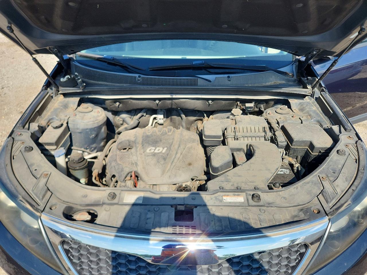 2012 Kia Sorento Lx Blue vin: 5XYKTCA63CG246088