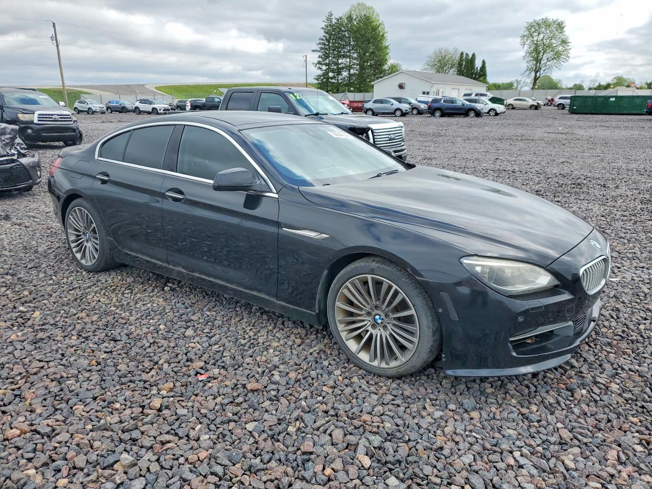 2013 Bmw 650 Xi Black vin: WBA6B4C52DD098611