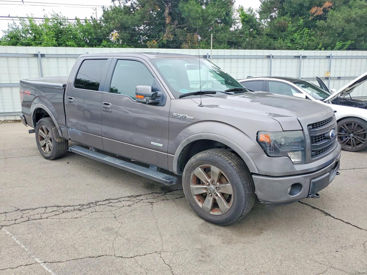 2014 Ford F150 Supercrew Серый vin: 1FTFW1ET9EFC49497