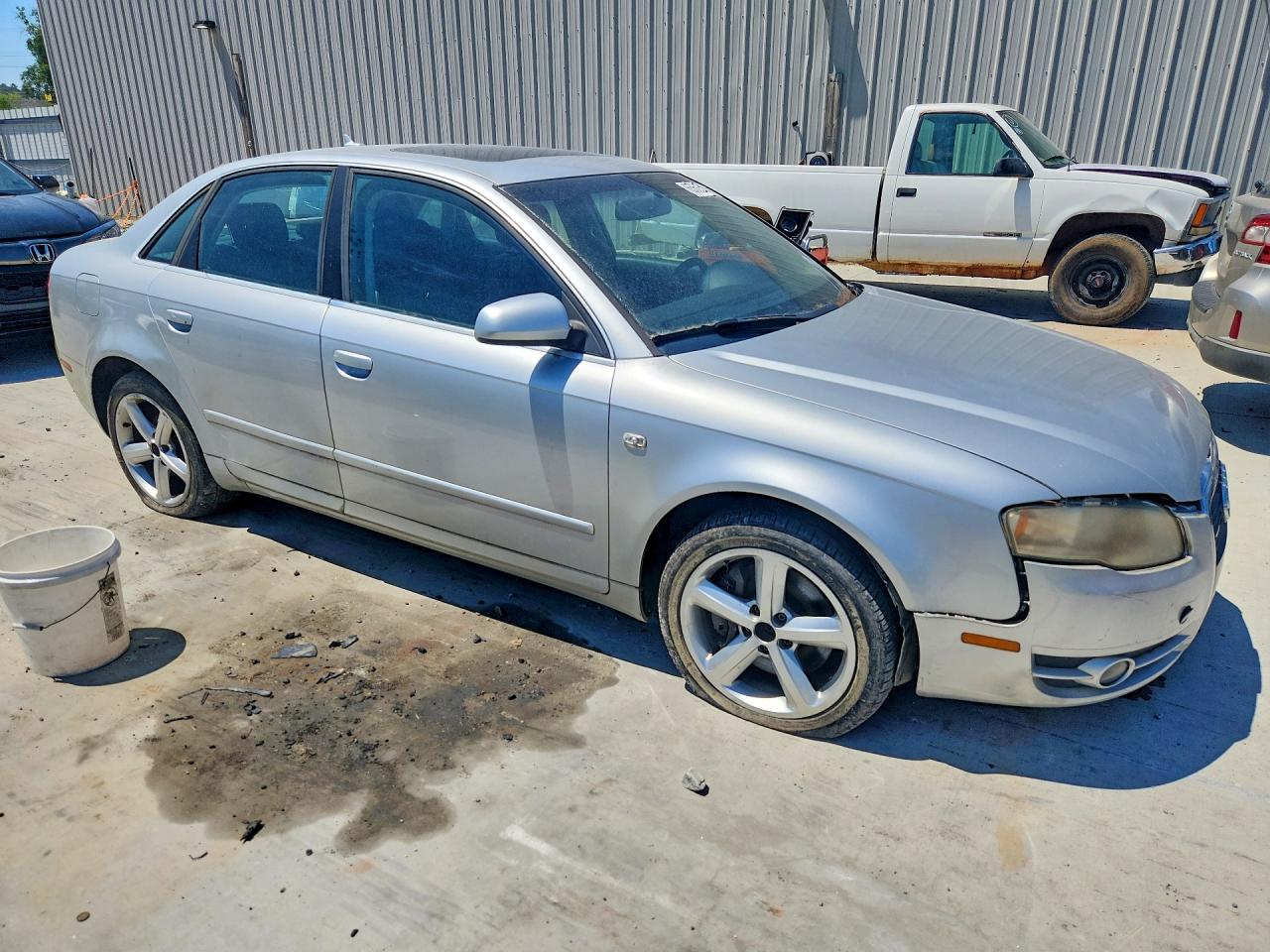 2007 Audi A4 3.2 Quattro Silver vin: WAUDH78E67A132815