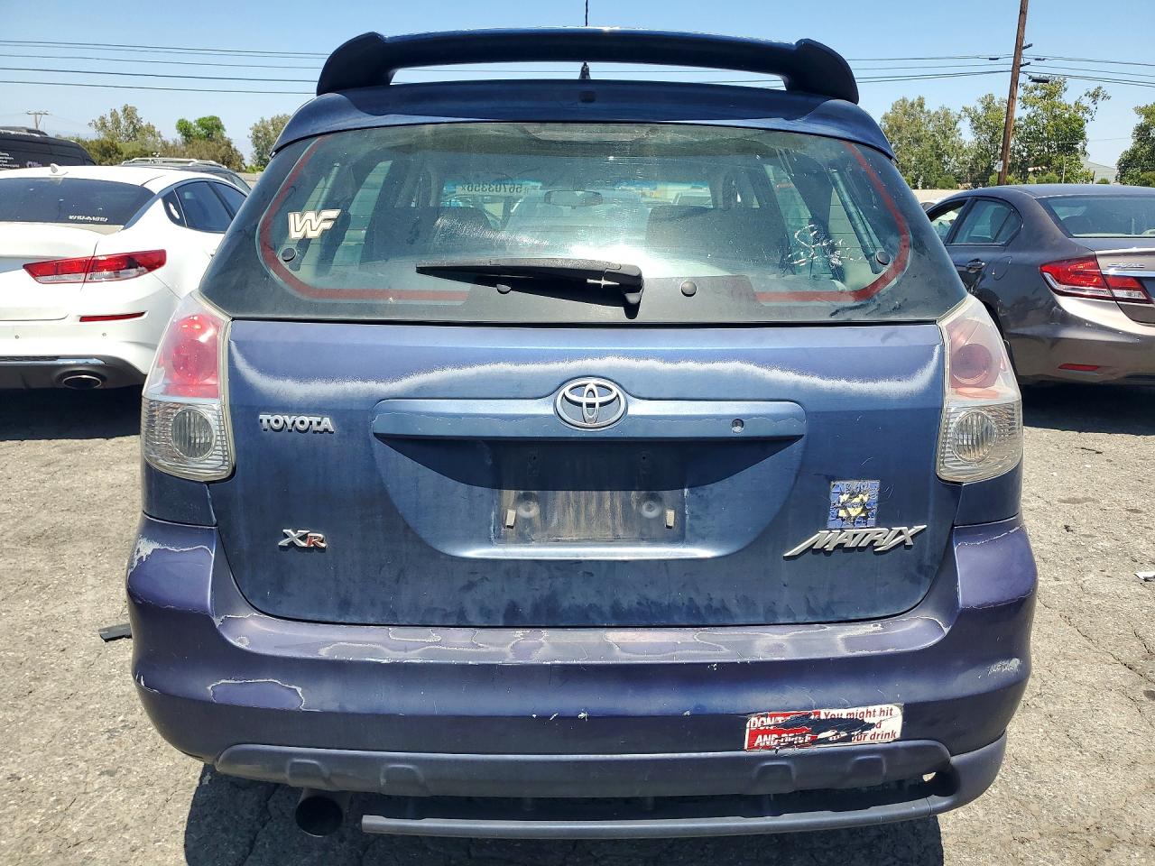 2005 Toyota Corolla Matrix Xr Синий vin: 2T1KR32E15C321275
