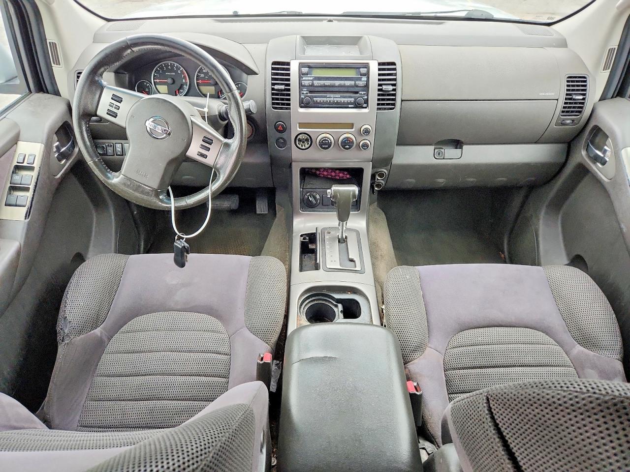 2006 Nissan Pathfinder S Silver vin: 5N1AR18W76C651279