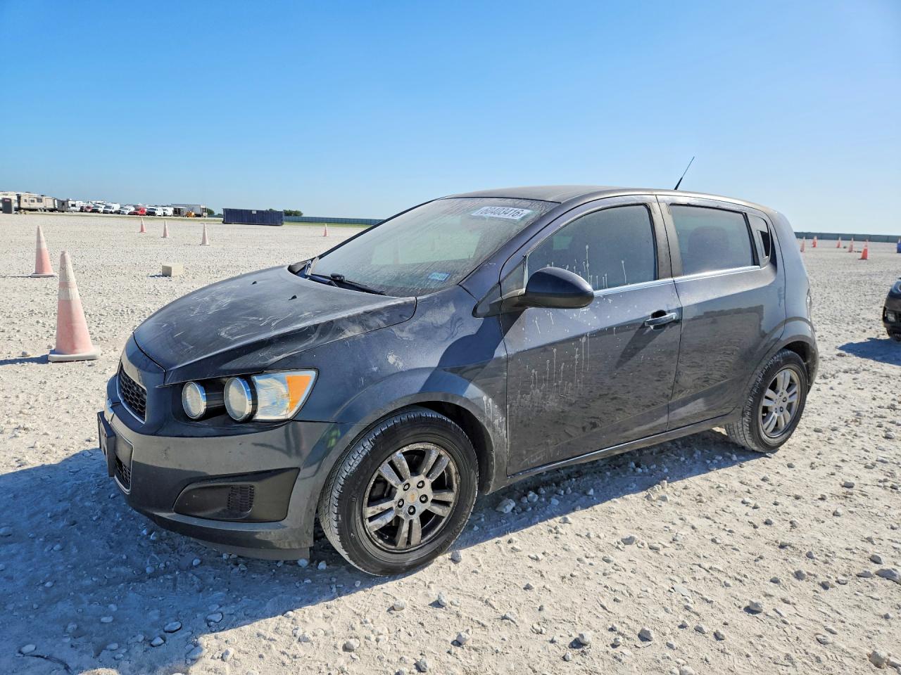 2012 Chevrolet Sonic Lt Gray vin: 1G1JC6SB0C4204901