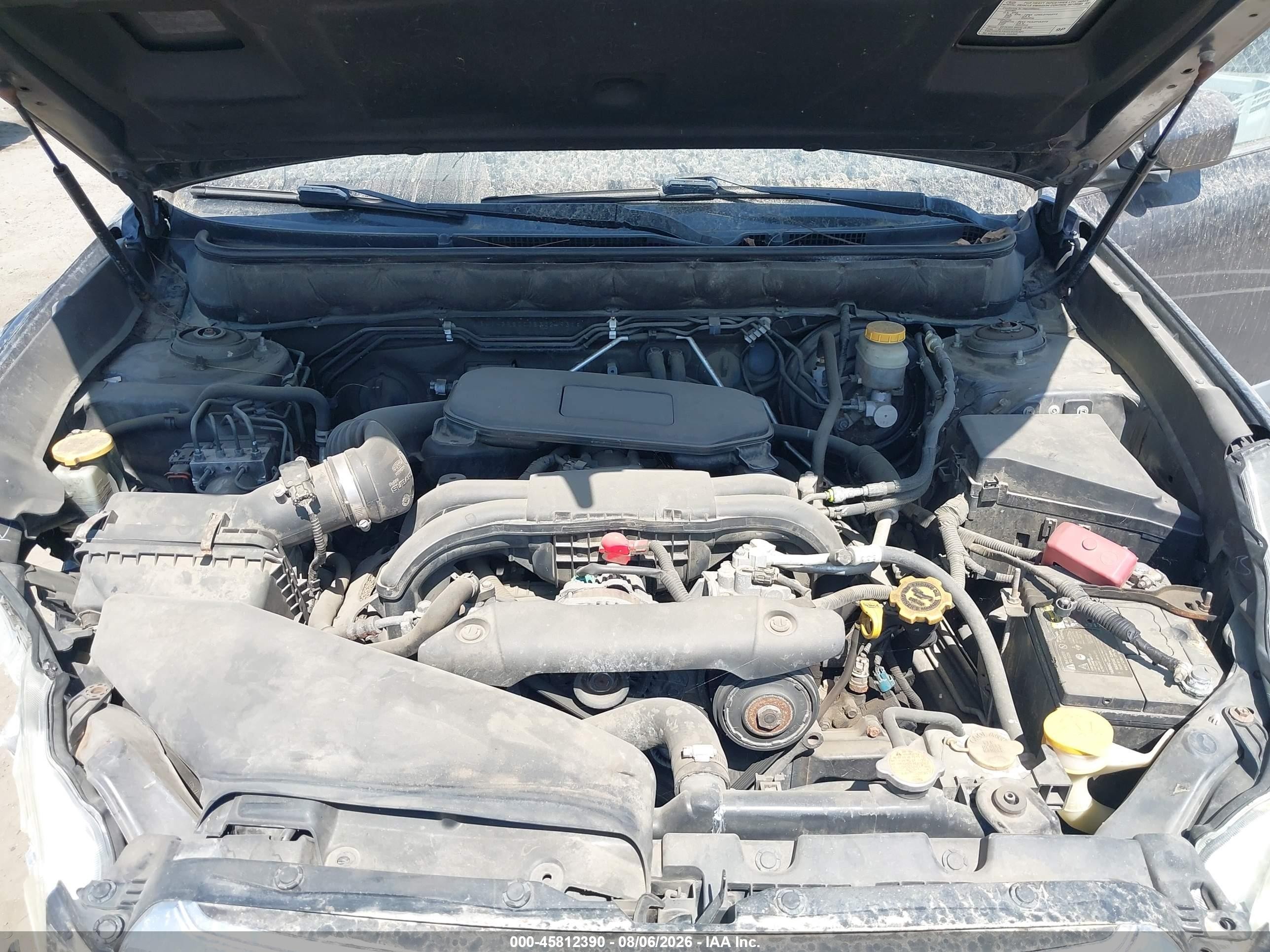 2011 Subaru Outback   Gray vin: 454BRBCC3B3324931
