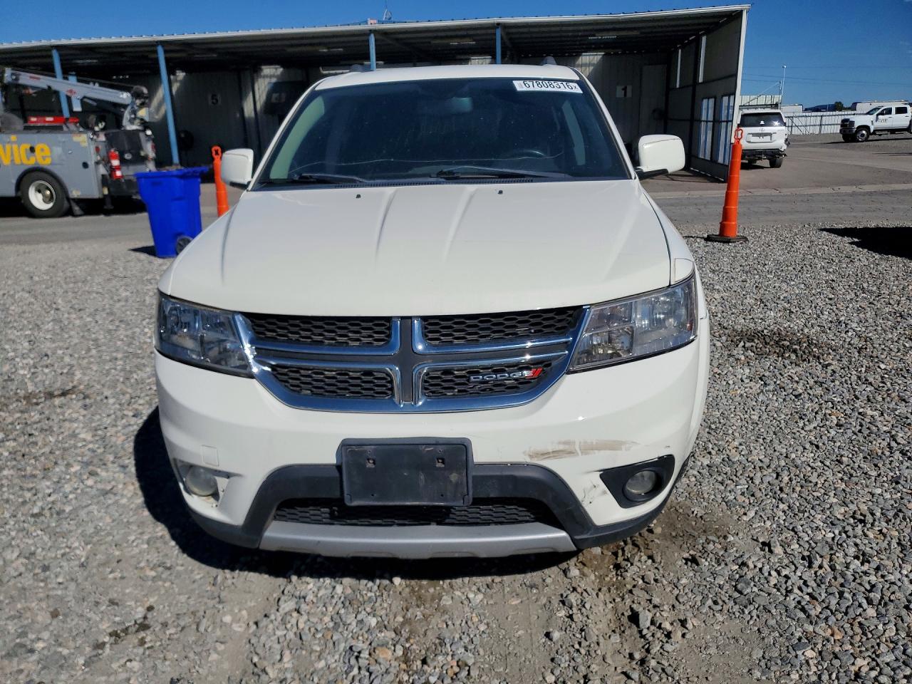 2014 Dodge Journey Sxt White vin: 3C4PDDBG9ET164541