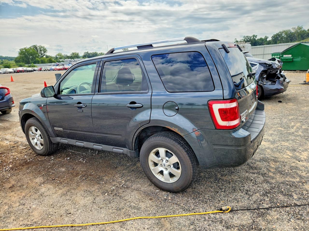 2008 Ford Escape Limited Silver vin: 1FMCU94198KE52758