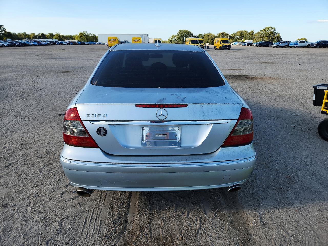 2007 Mercedes-benz E 350 Silver vin: WDBUF56XX7B153855