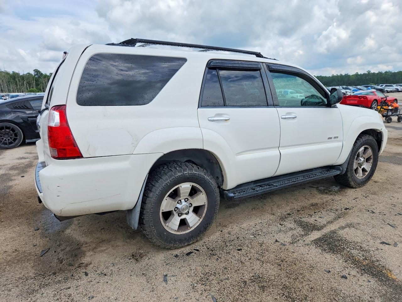2008 Toyota 4runner Sr5 White vin: JTEBU14R38K012862