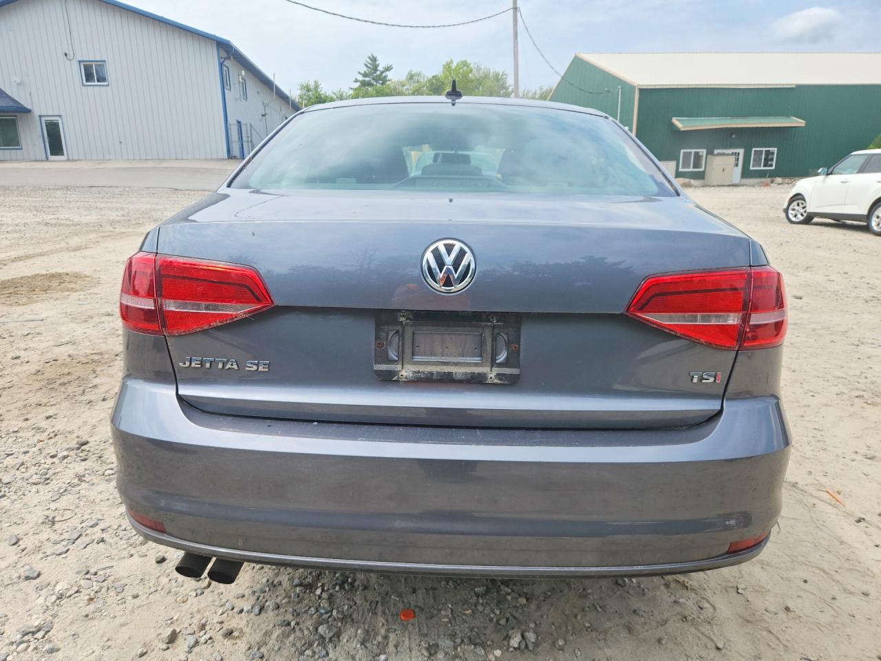 2015 Volkswagen Jetta Se Blue vin: 3VWD17AJ0FM334319