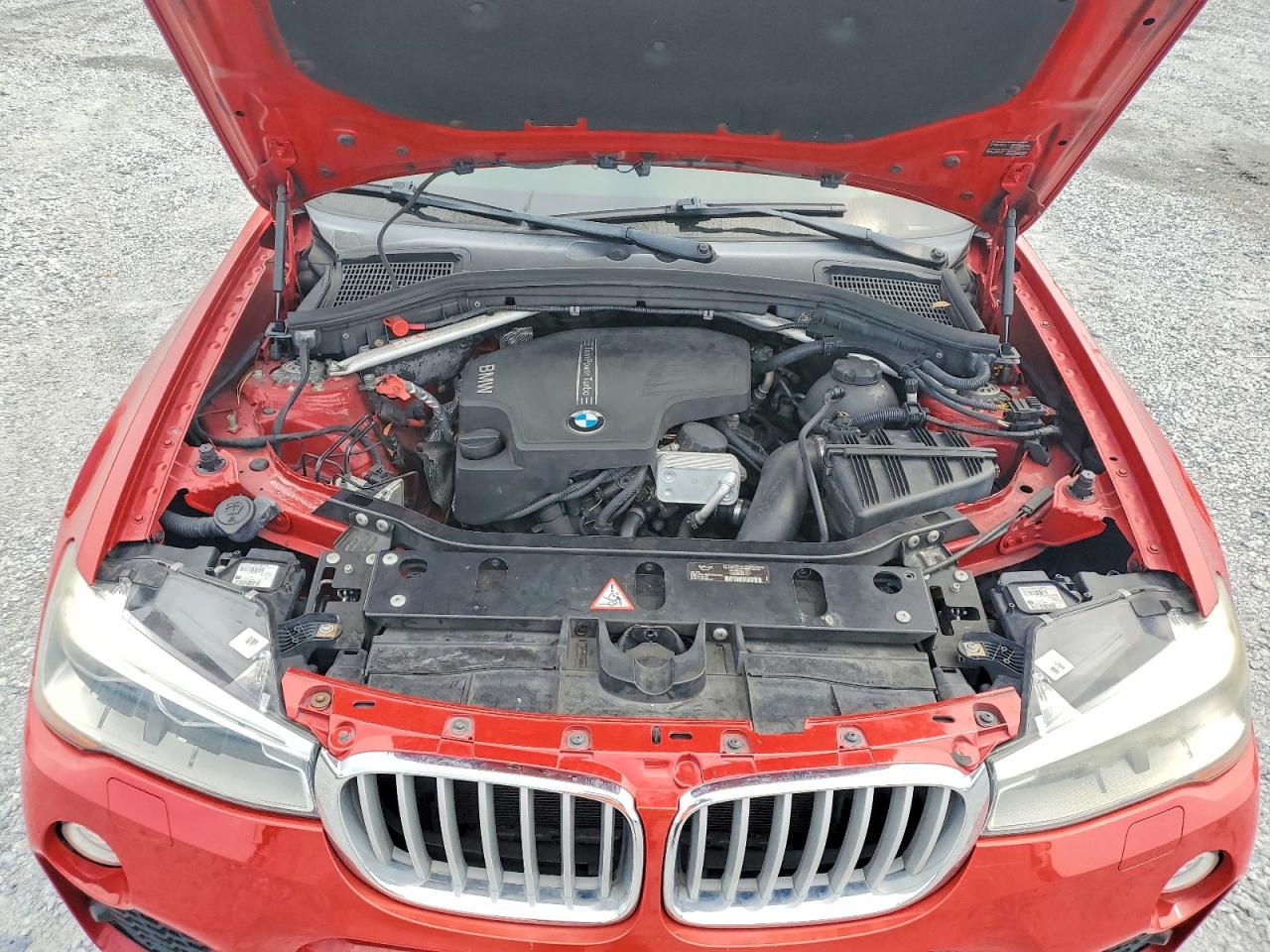 2015 Bmw X4 Xdrive28i Red vin: 5UXXW3C56F0F89474