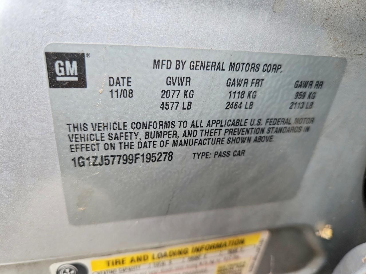 2009 Chevrolet Malibu 2lt Silver vin: 1G1ZJ57799F195278