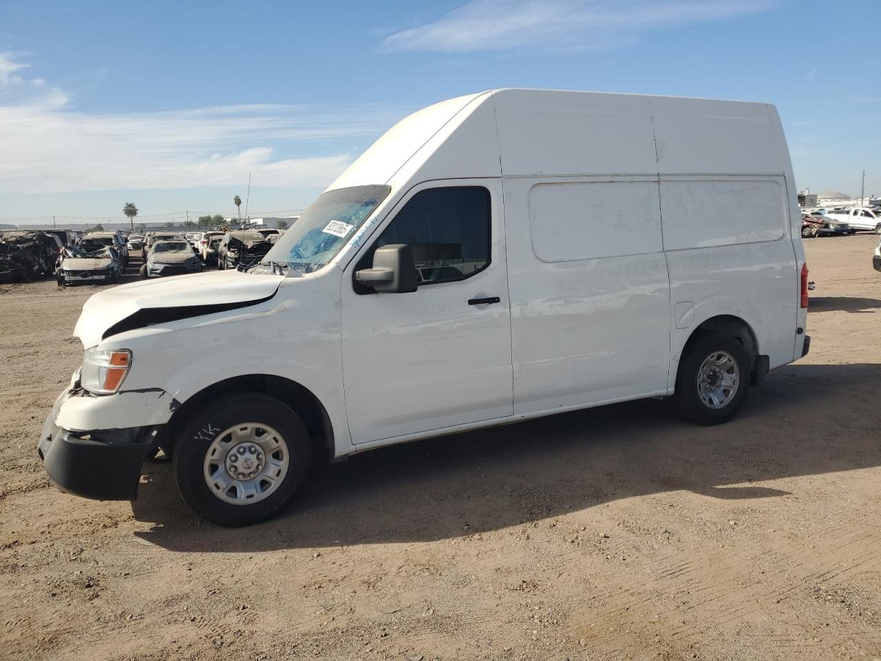2018 Nissan Nv 2500 S White vin: 1N6BF0LY9JN811158