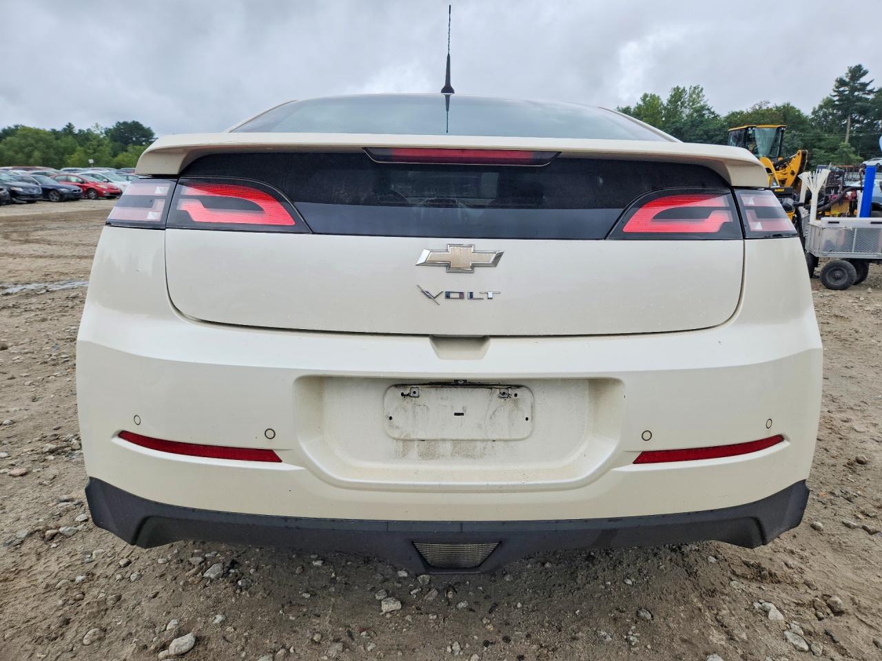 2014 Chevrolet Volt White vin: 1G1RH6E47EU160139