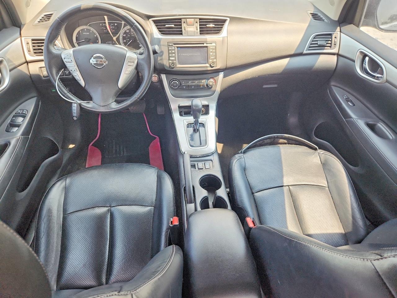 2015 Nissan Sentra Sr Black vin: 3N1AB7AP0FY352886