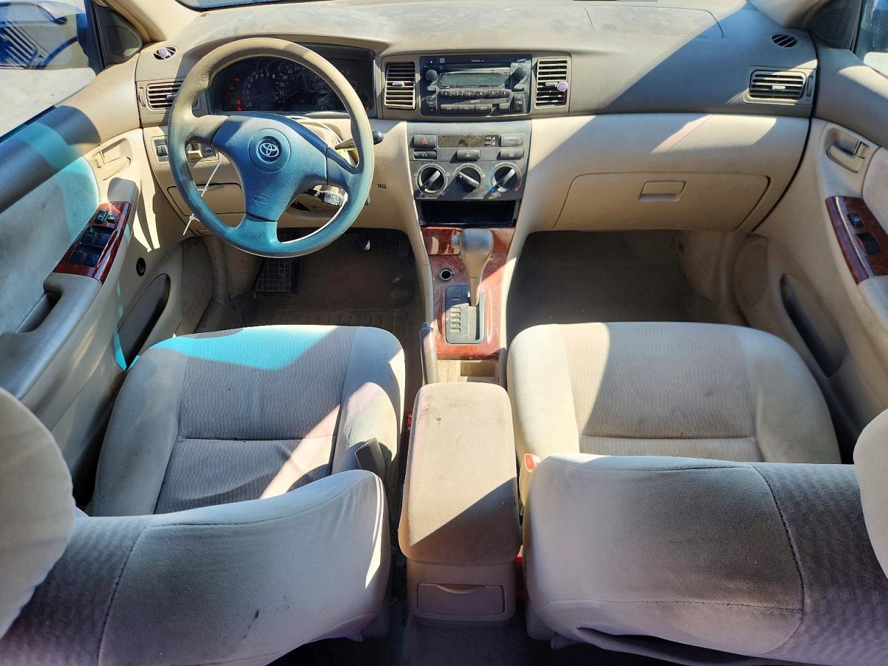 2007 Toyota Corolla Le Blue vin: 1NXBR32E27Z931218
