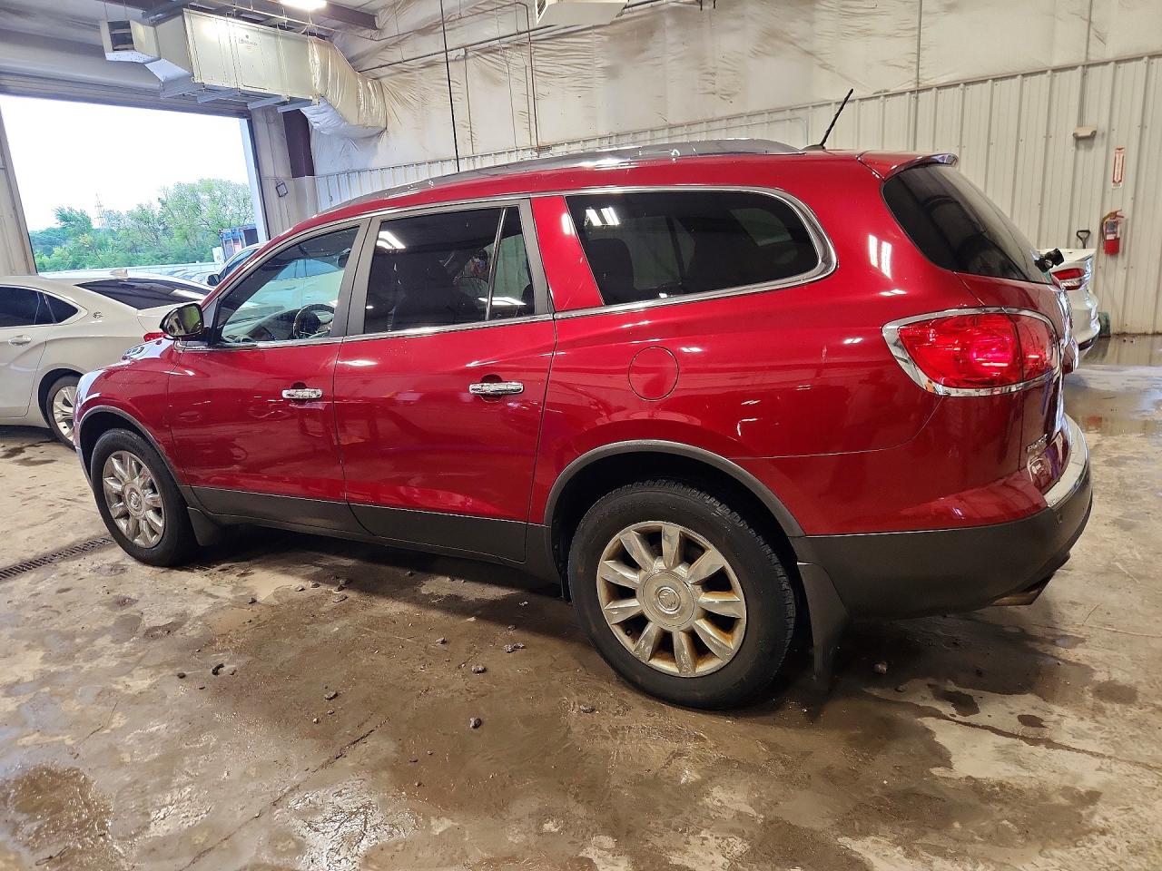 2012 Buick Enclave Красный vin: 5GAKVDED9CJ376757