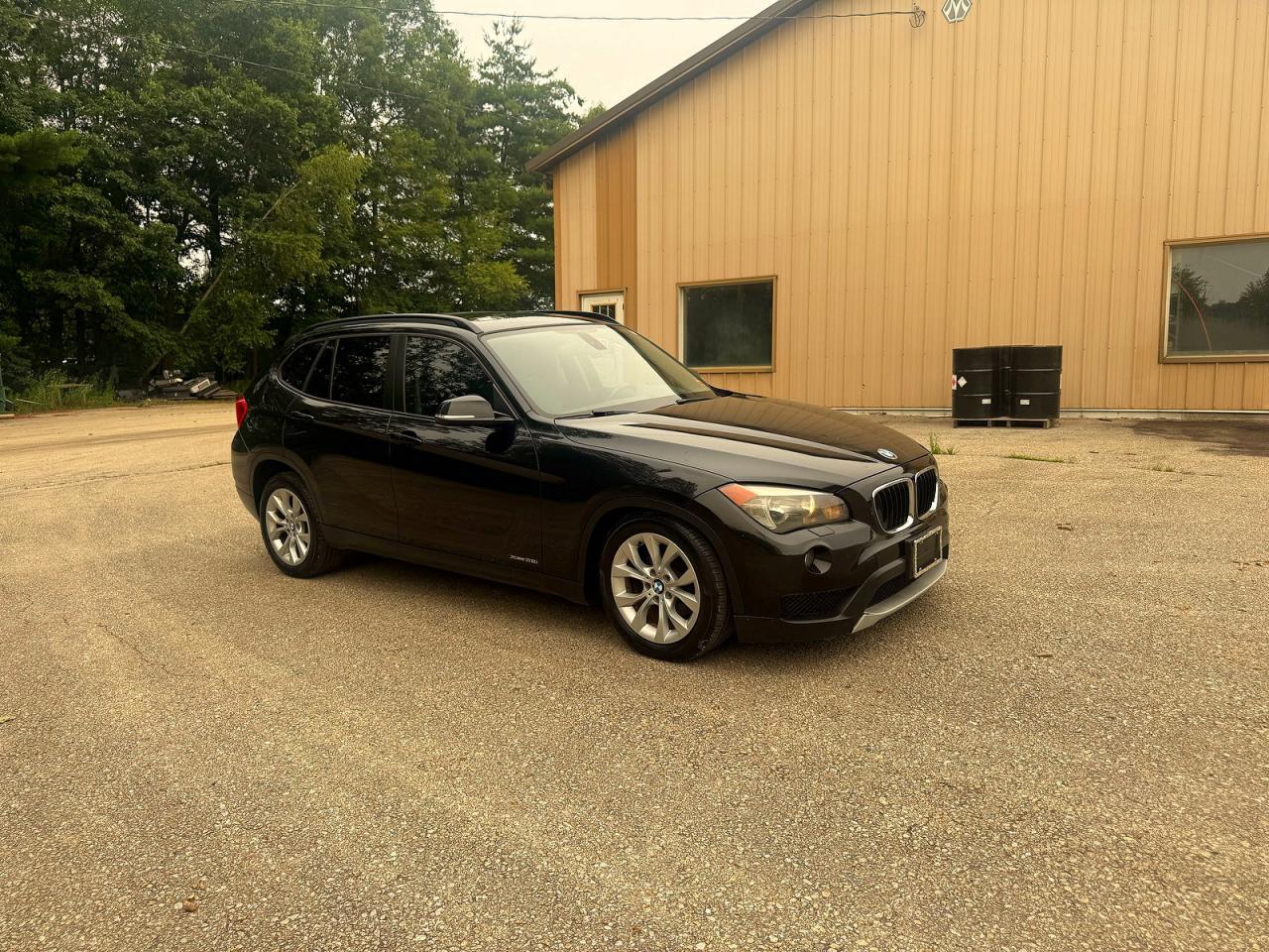 2014 Bmw X1 Xdrive28i Black vin: WBAVL1C57EVY21727