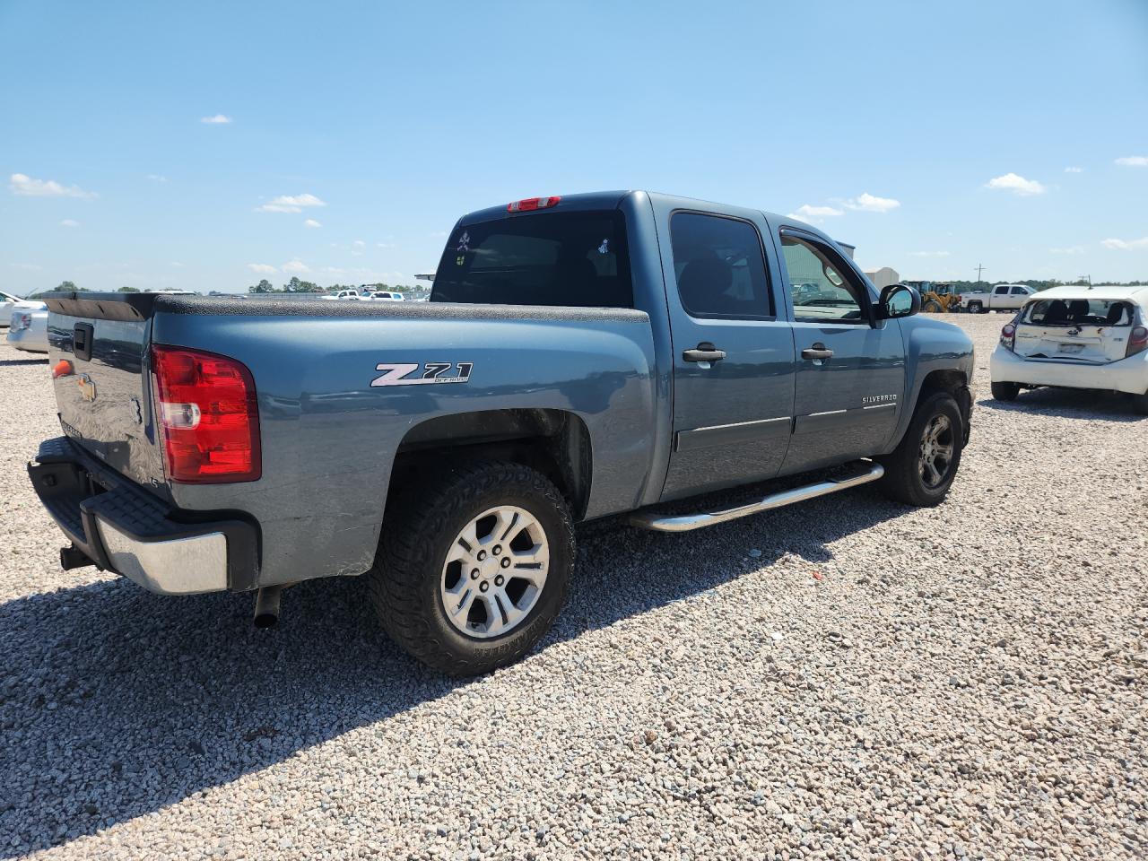2013 Chevrolet Silverado K1500 Ls Blue vin: 3GCPKREA2DG128871