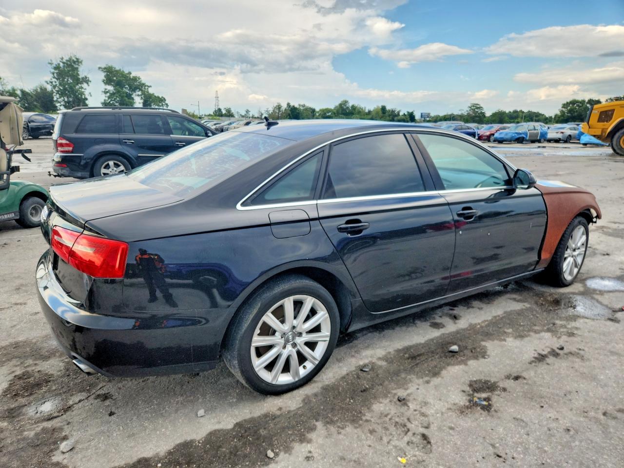 2015 Audi A6 Premium Black vin: WAUCFAFC3FN015474