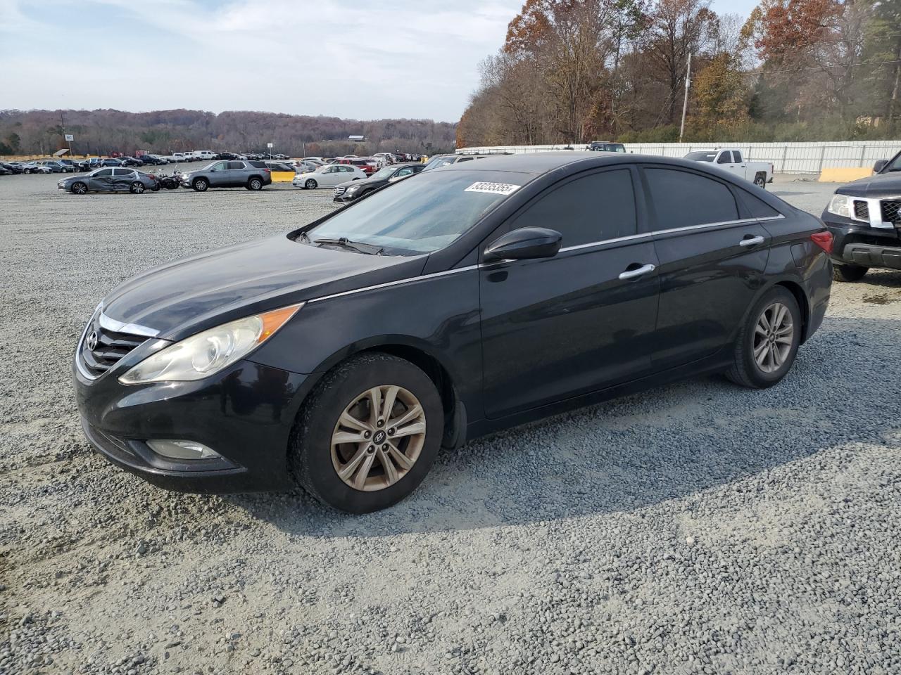 2013 Hyundai Sonata Gls Black vin: 5NPEB4AC8DH714533