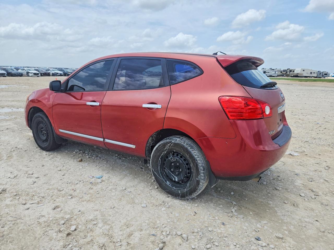 2011 Nissan Rogue S Red vin: JN8AS5MT7BW178816