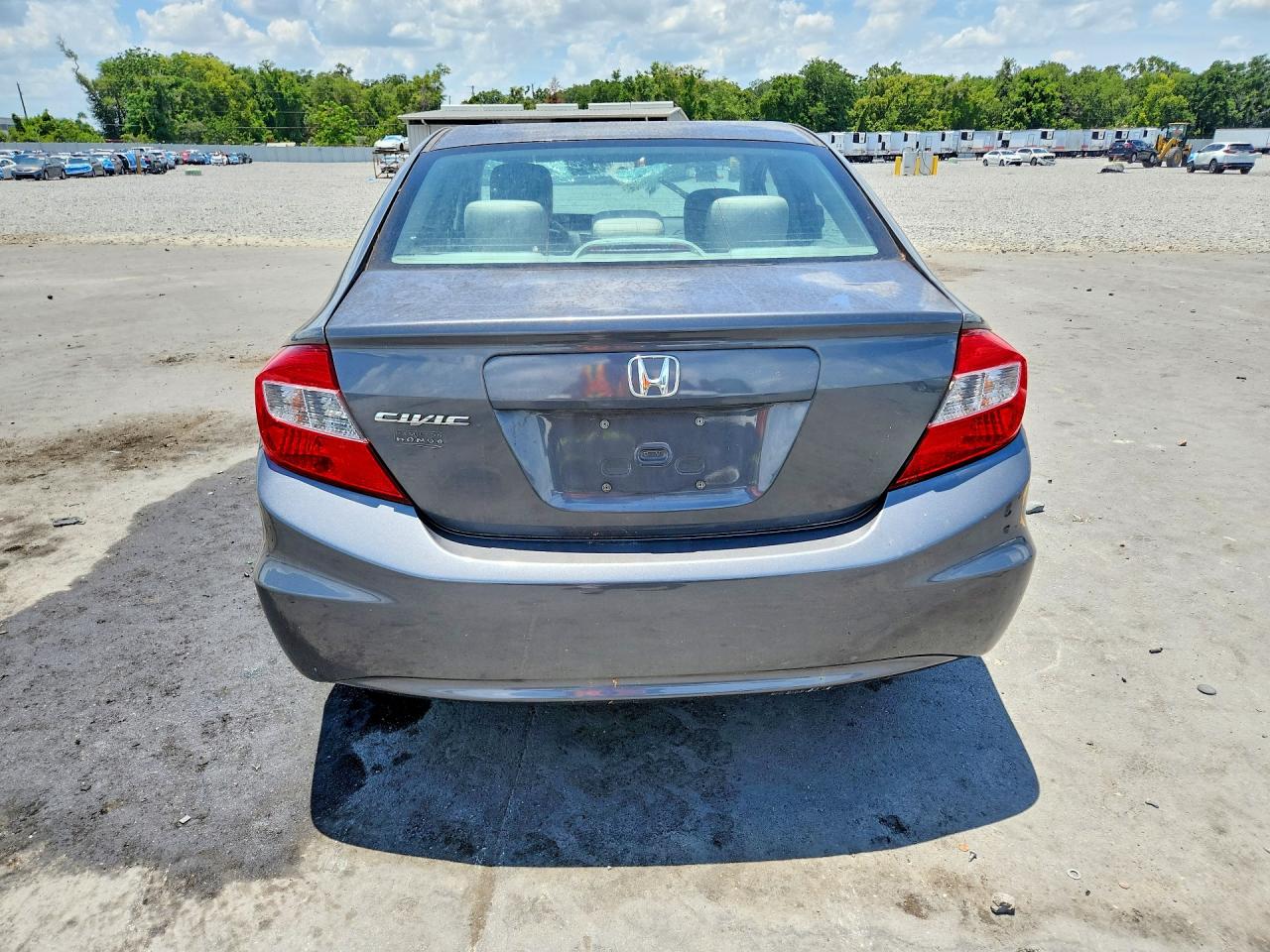 2012 Honda Civic Lx Серебряный vin: 19XFB2F5XCE314432