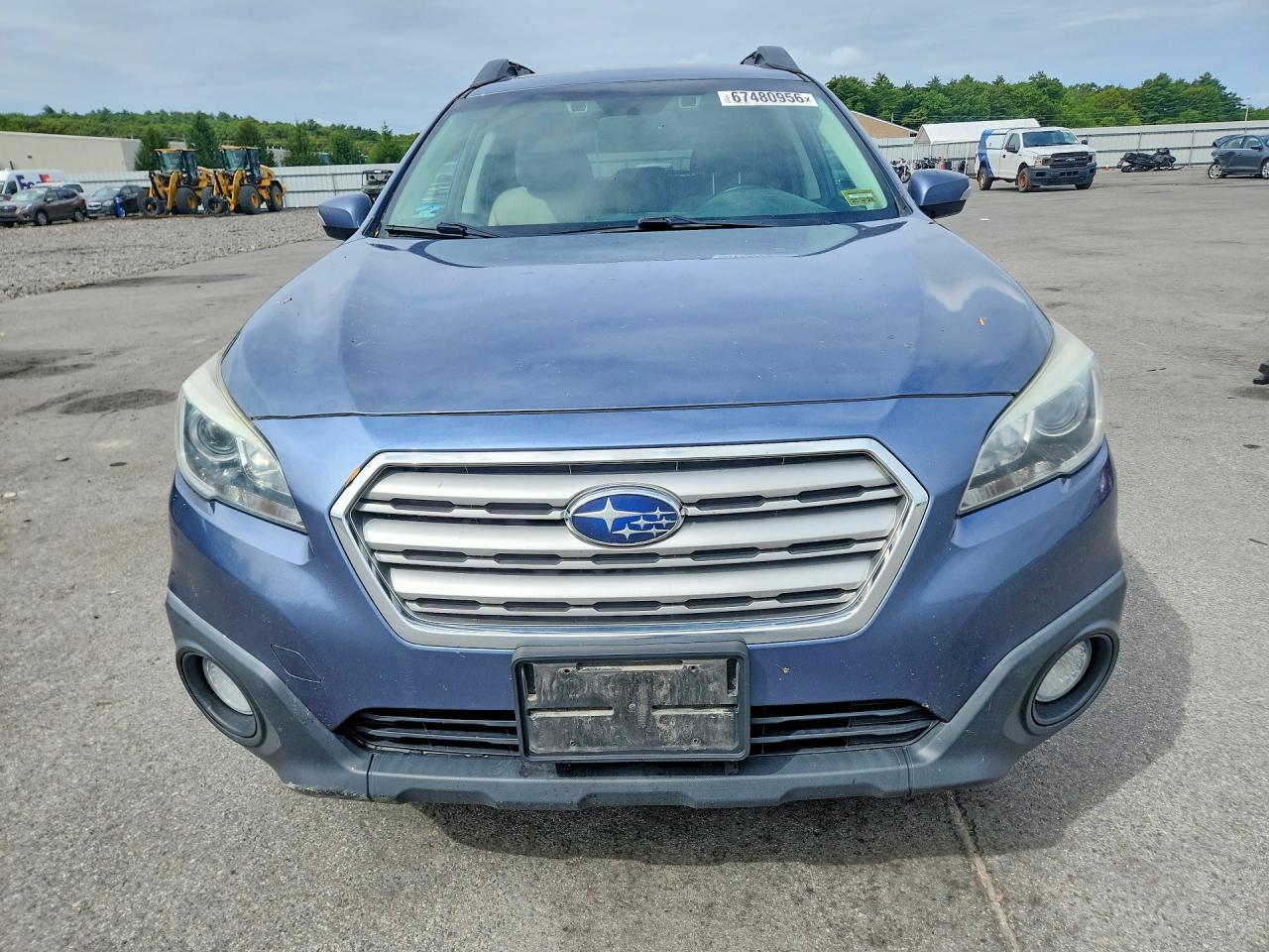 2015 Subaru Outback 2.5i Premium Blue vin: 4S4BSAHC5F3298569
