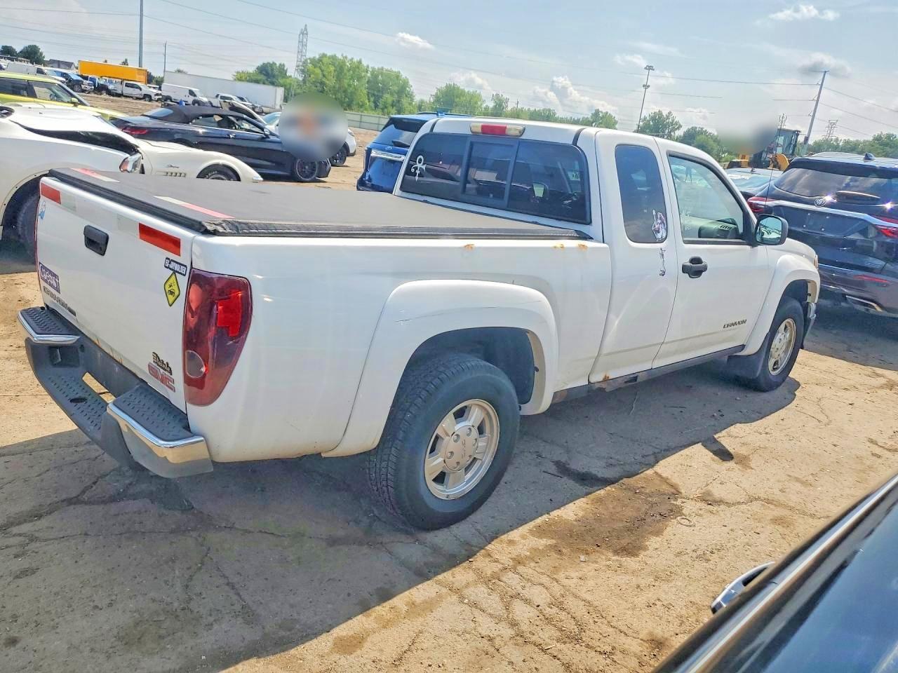 2004 Gmc Canyon White vin: 1GTCS196648126729